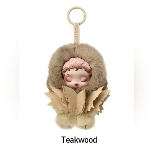Skullpanda L'impressionnisme Series Plush Pendant "Teakwood"